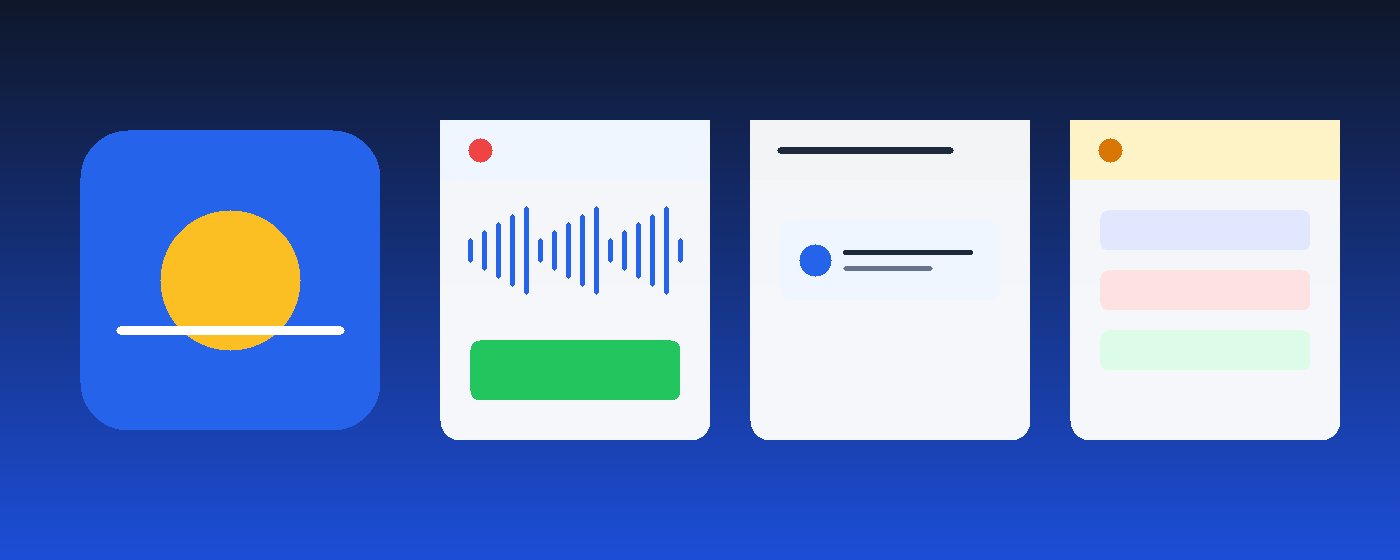 VoiceBridge Extension Banner - Accessible Voice Recording in Google Classroom